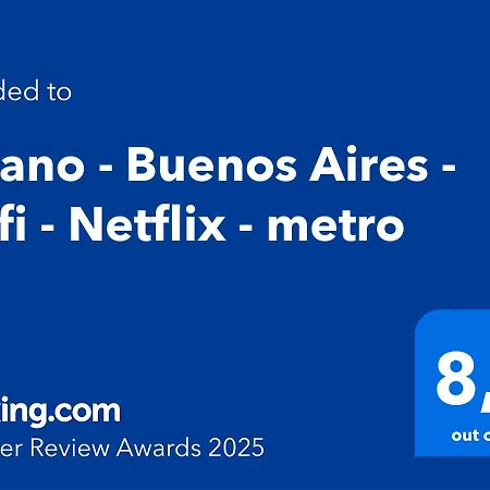アパート - Buenos Aires - Wi-fi - Netflix - Subway 5 Min - Near Station